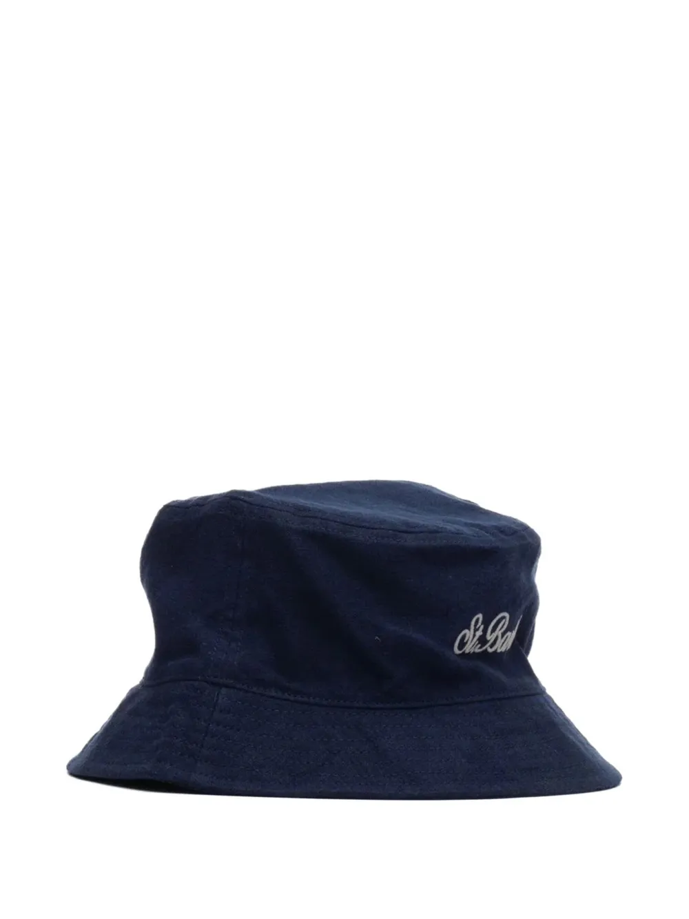Mc2 Saint Barth Fischerhut Mit Stickerei In Blue