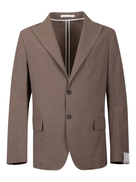 Paolo Pecora canvas button blazer