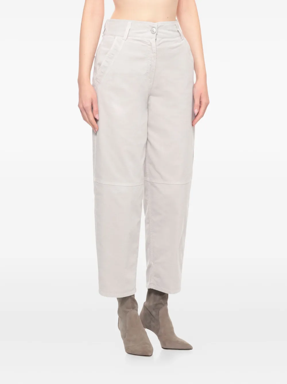 PANICALE tapered cotton trousers | Pantalones tapered | Image 2