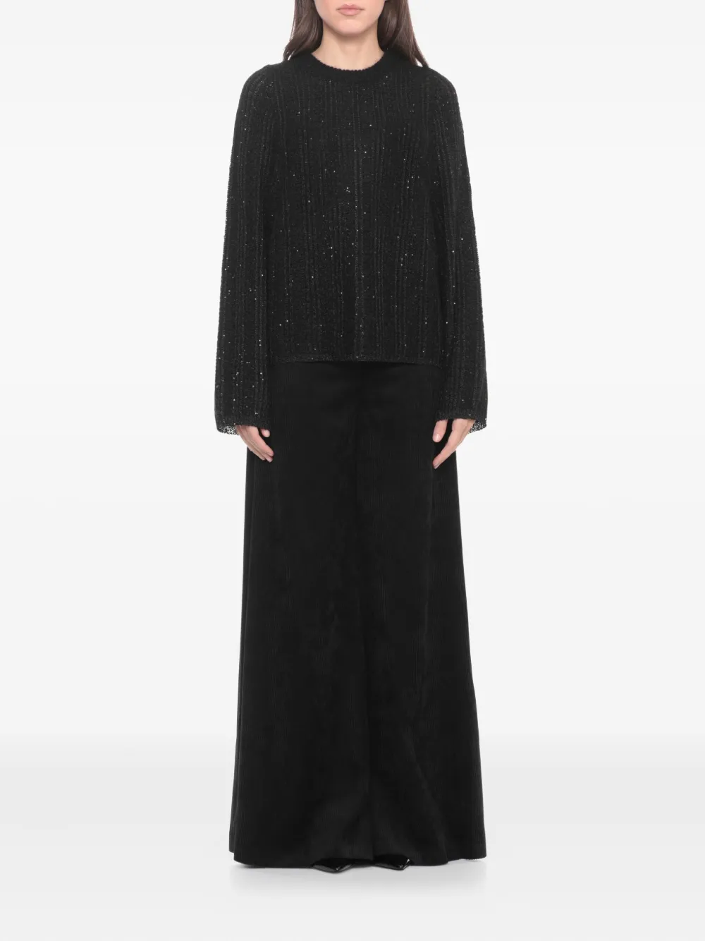 PANICALE suéter con lentejuelas y cuello redondo | Suéteres | Image 2