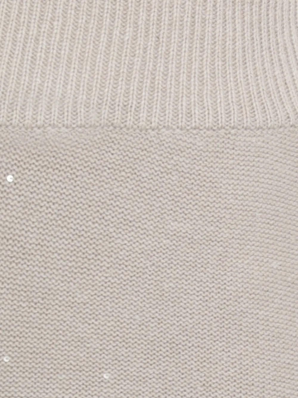 Panicale Elasticated Sequin-embellished Pants In Neutral