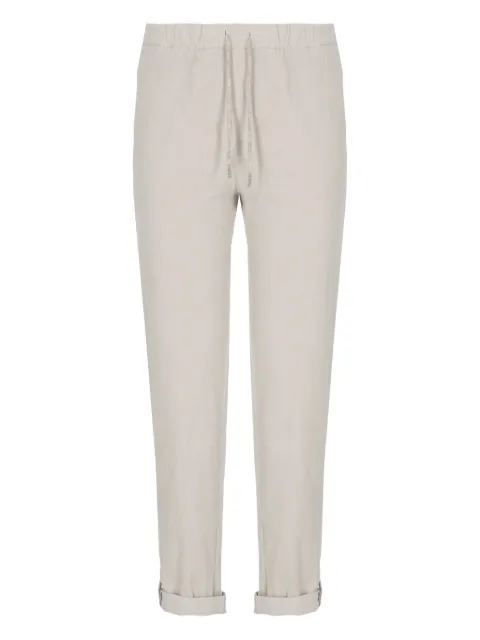 PANICALE drawstring tapered trousers