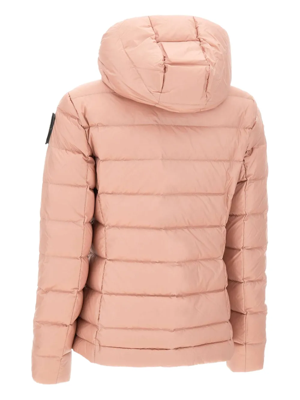 Blauer Charme Hooded Down Jacket In Pink