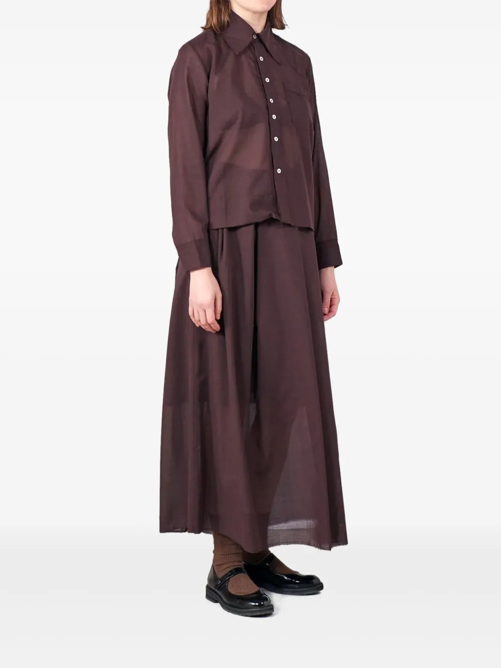 Camiel Fortgens pocket shirt - Bruin