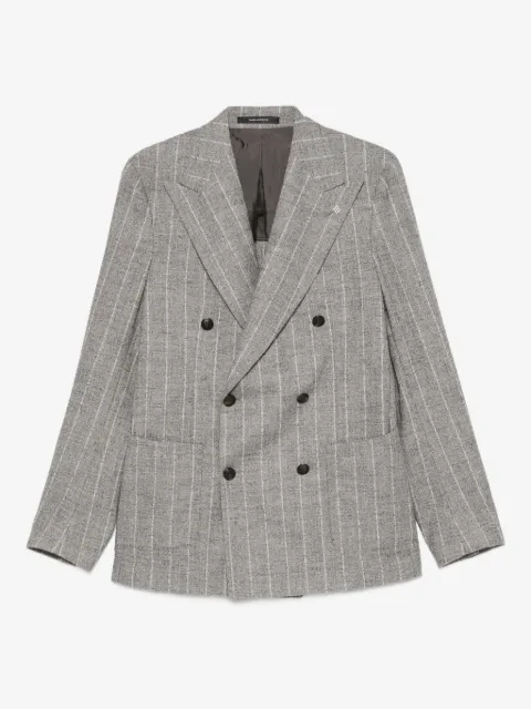 Tagliatore blazer rayé à boutonnière croisée