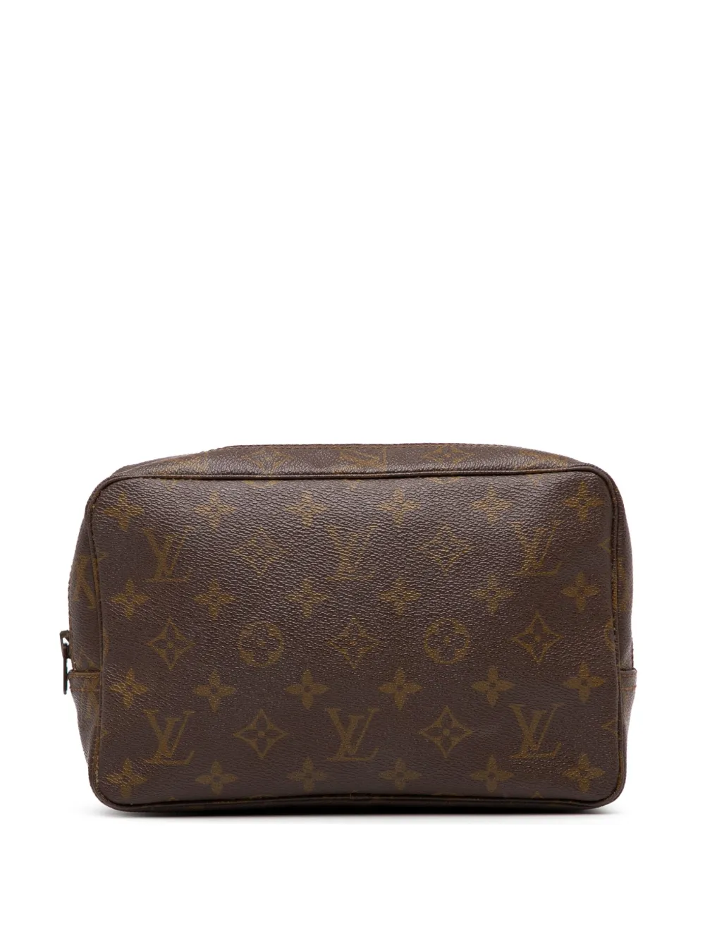 Louis Vuitton Pre-Owned 1950-1970 モノグラム トゥルース トワレット 23 クラッチバッグ - ブラウン Louis Vuitton Pre-Owned 1950-1970 モノグラム トゥルース トワレット 23 クラッチバッグ - ブラウン