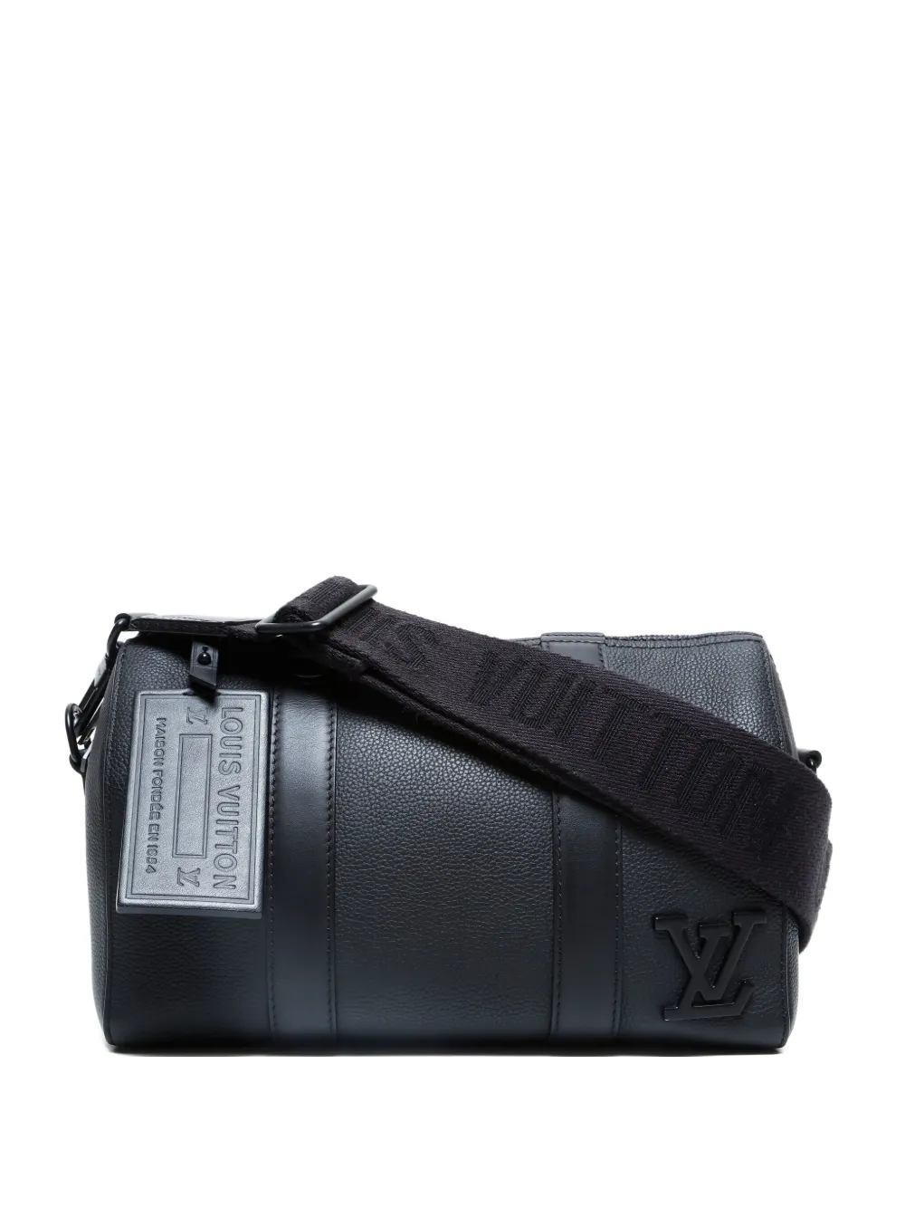 Louis Vuitton Pre-Owned 2021-2025 City Keepall luggage bag - Nero