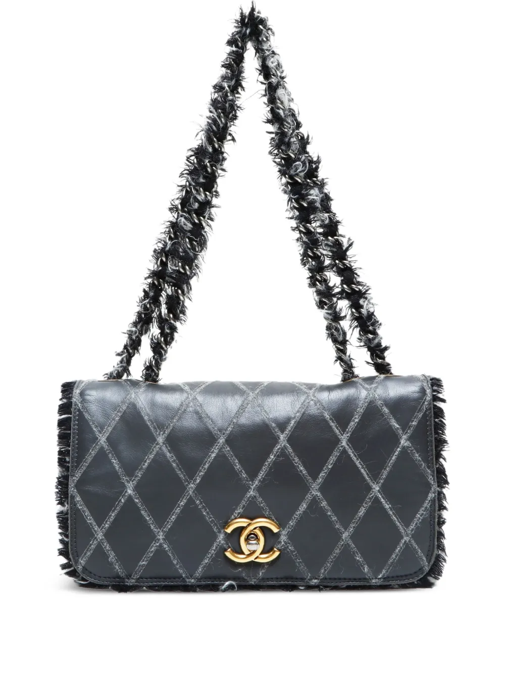 CHANEL Pre-Owned 2011 フラップ ショルダーバッグ - グレー