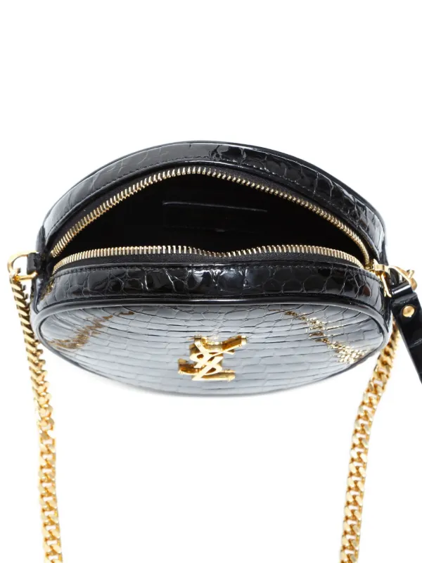 Saint Laurent Pre-Owned 2015-2025s Round Chain Shoulder Bag