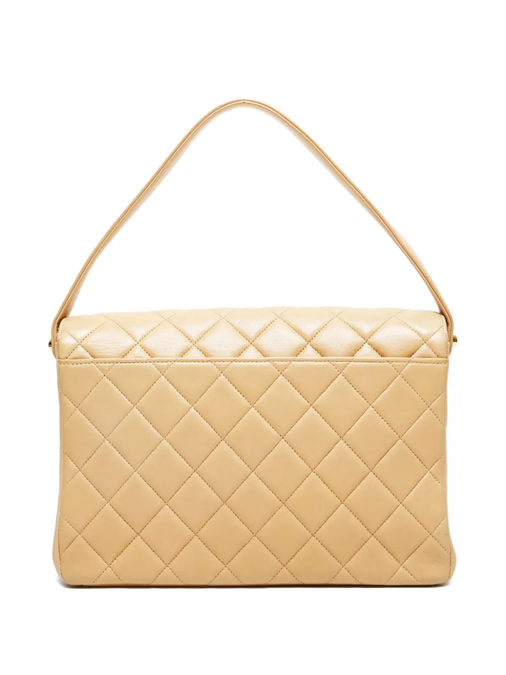 Pre-owned Chanel 1996-1997 Matelasse Flap Tote Bag In Neutral