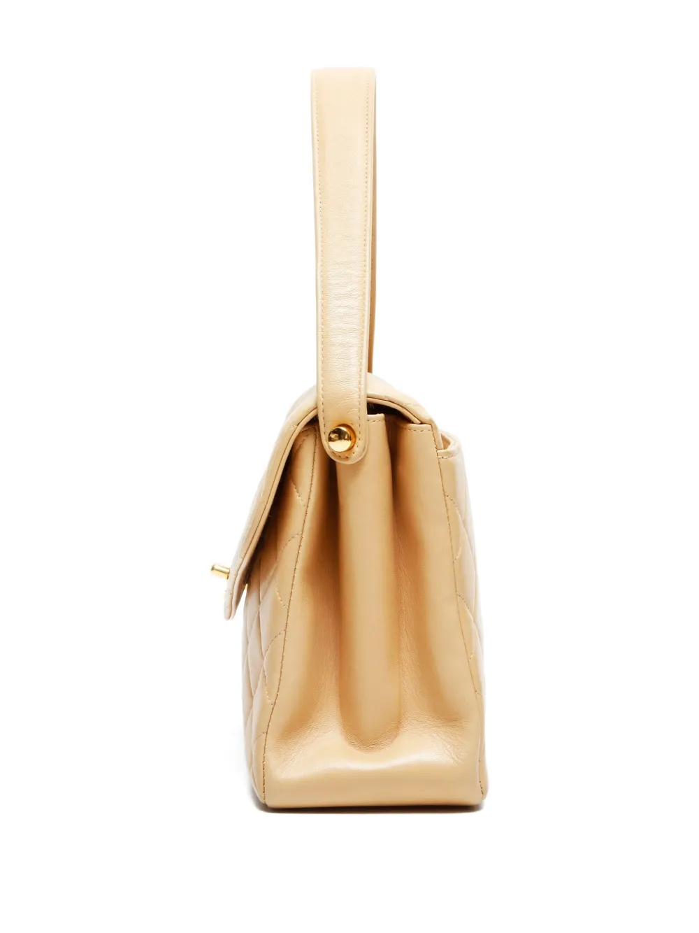Pre-owned Chanel 1996-1997 Matelasse Flap Tote Bag In Neutral