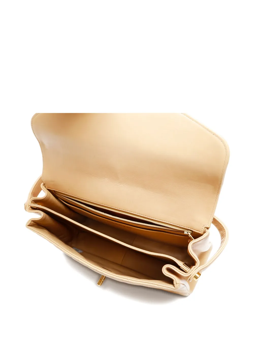 Pre-owned Chanel 1996-1997 Matelasse Flap Tote Bag In Neutral