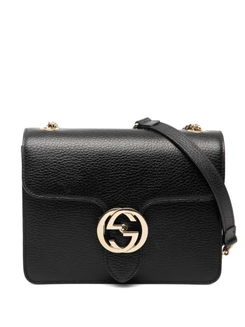 Gucci Pre-Owned 2000-2015 Small Dollar Calfskin Interlocking G crossbody bag