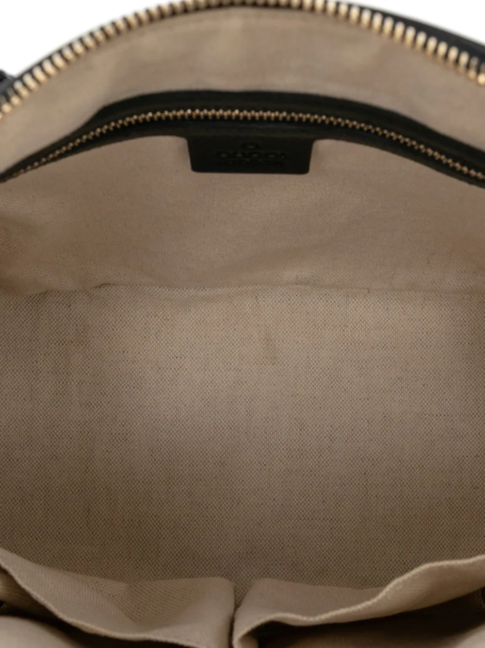 Pre-owned Gucci 2000-2015 Small Microssima Patent Nice Satchel In Black