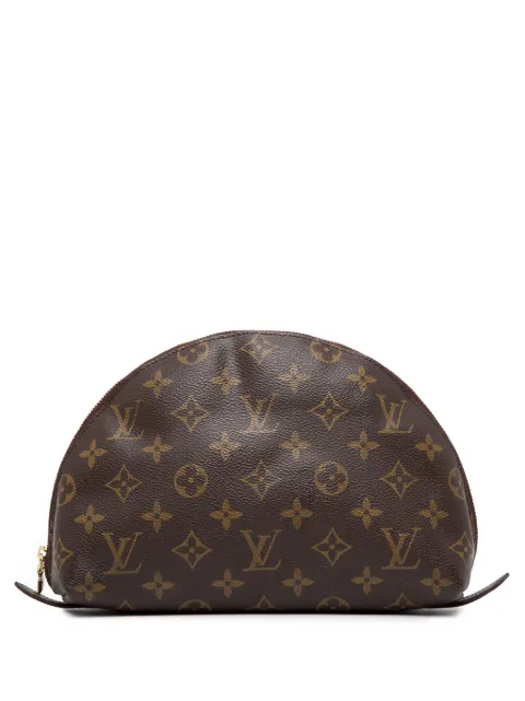 Louis Vuitton Pre-Owned 2011 Monogram Trousse Demi Ronde Cosmetic pouch