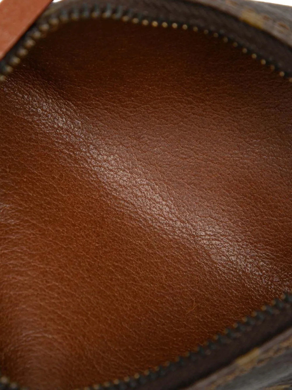 Pre-owned Louis Vuitton 1990-2025 Monogram Papillon Pochette Handbag In Brown