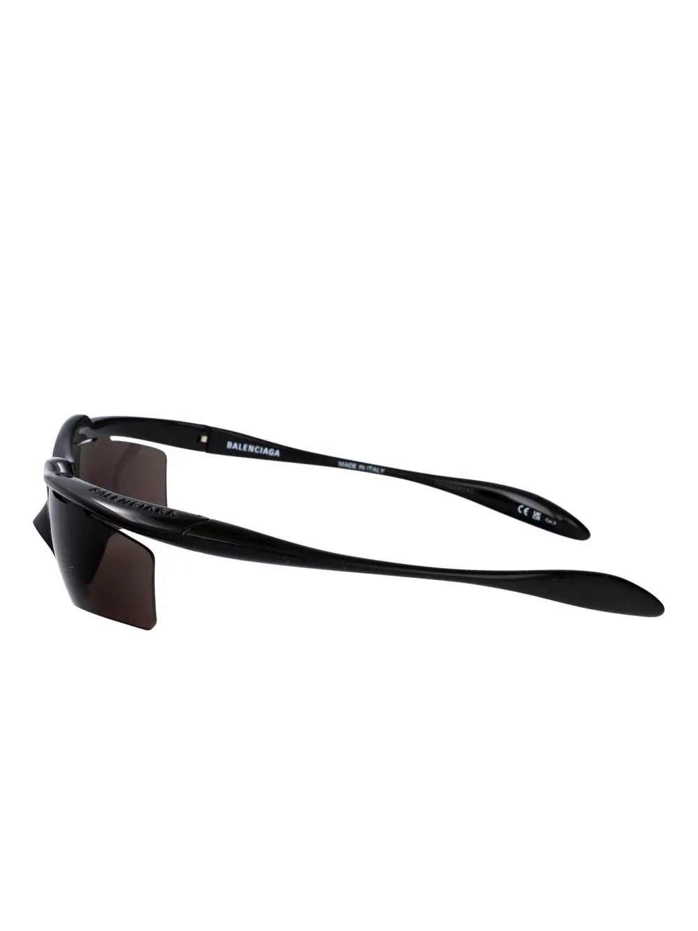 Balenciaga Eyewear Zonnebril met geometrisch montuur Zwart