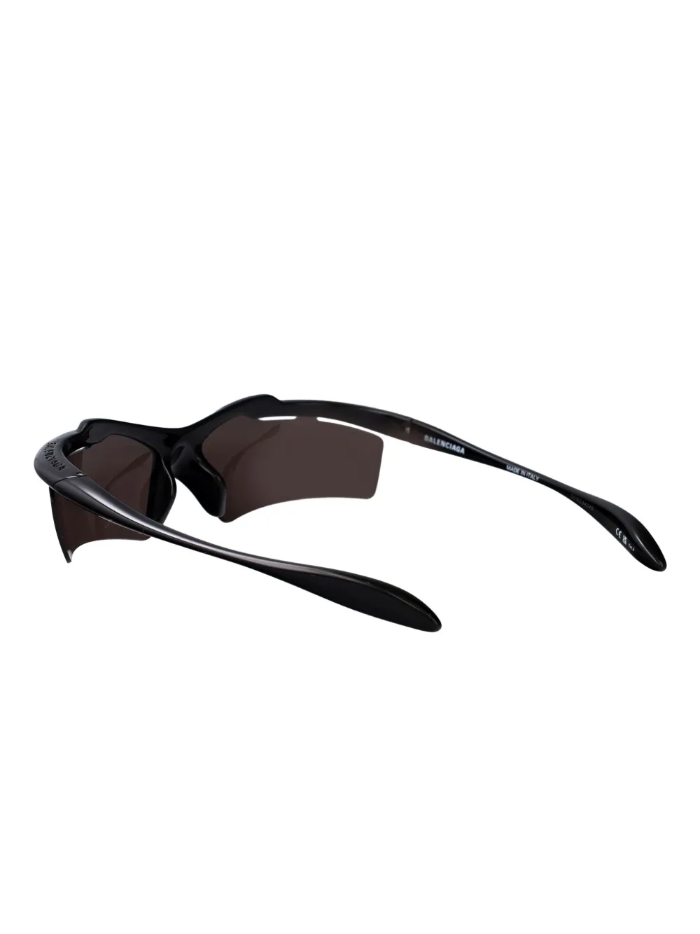 Balenciaga Eyewear Zonnebril met geometrisch montuur Zwart