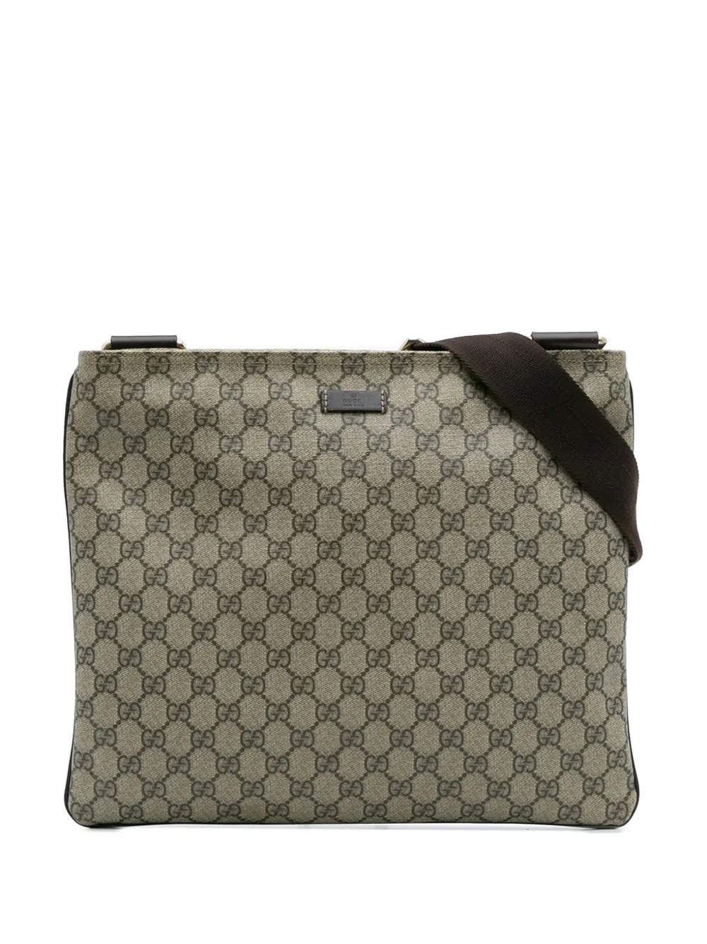 Gucci Pre-Owned 2016-2025 GGスプリーム ショルダーバッグ - ブラウン