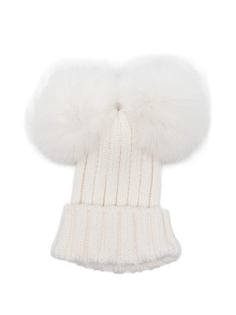 cuffie regina gorro tejido de canalé con pompón | Sombreros tejidos | Image 2