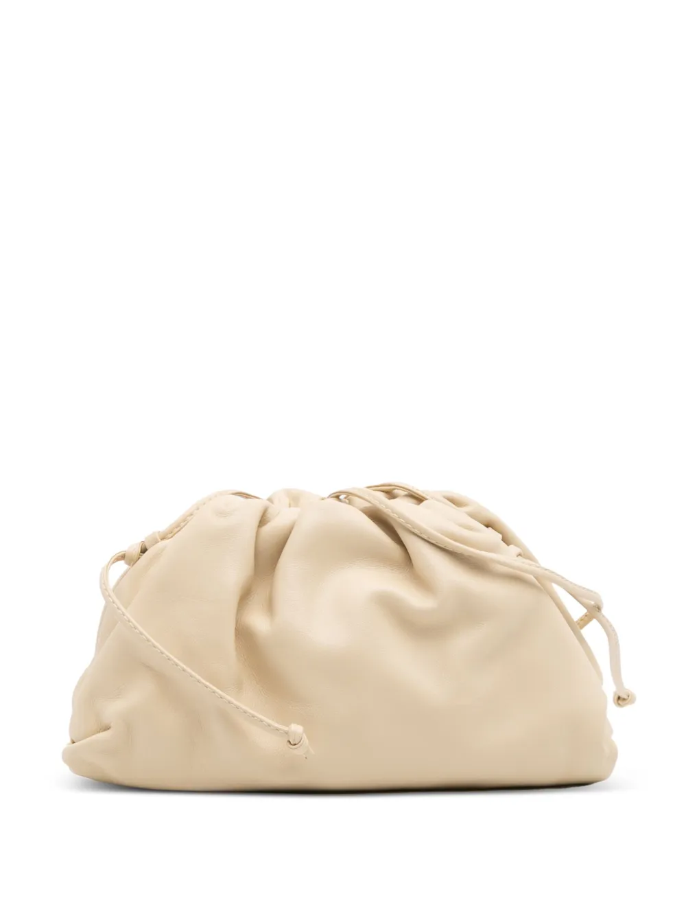 Bottega Veneta Pre-Owned 2012-2025 Lambskin The Mini Pouch crossbody bag - Marrone