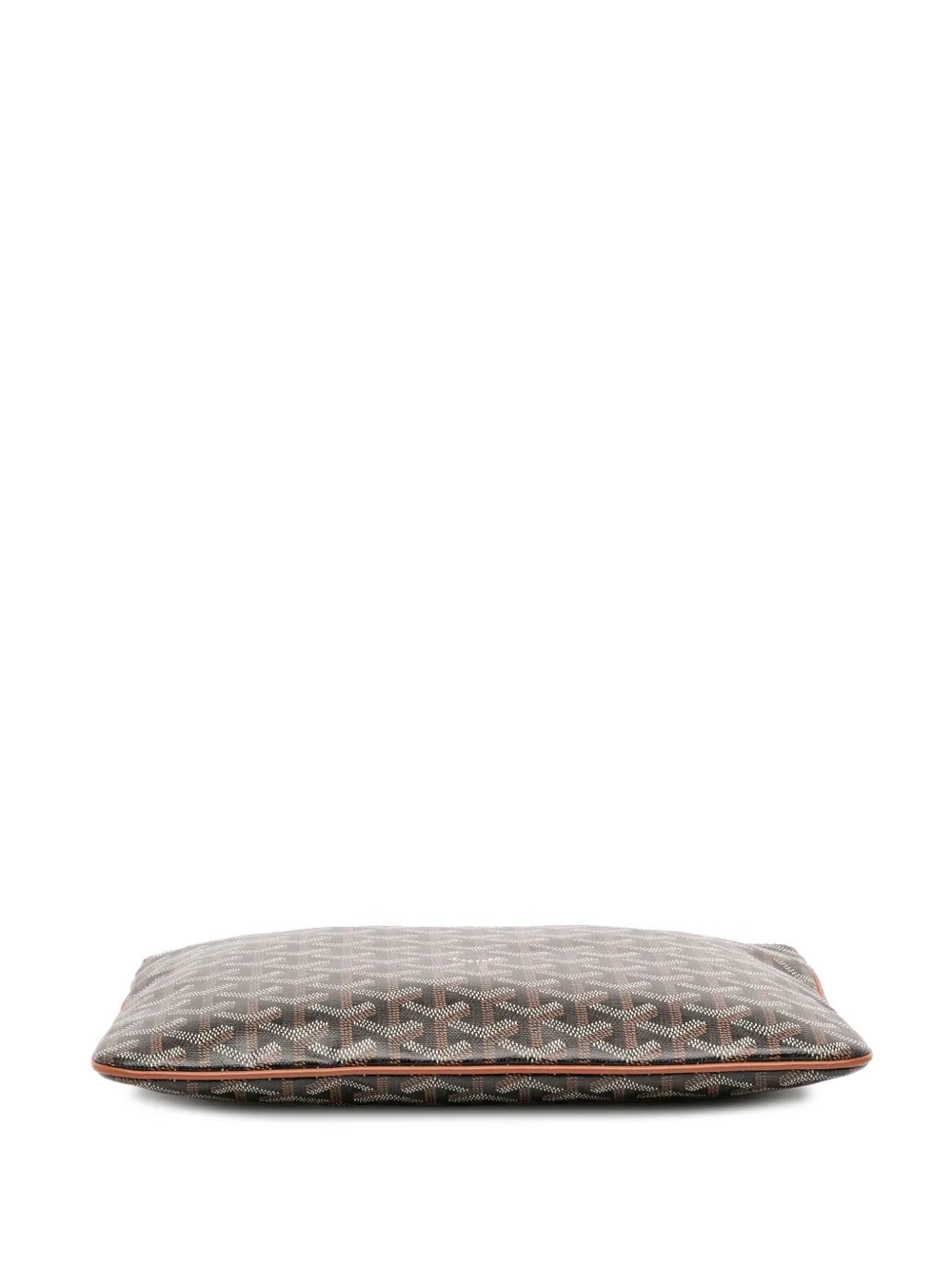 Pre-owned Goyard 2019 Ine Senat Mm Clutch Bag In Black