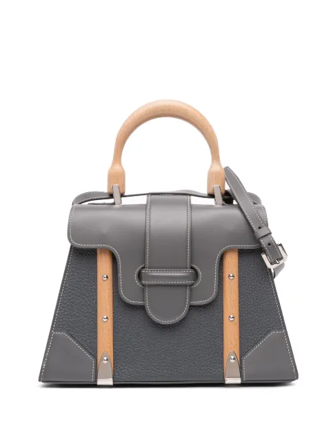 Goyard Pre-Owned 2018 Leather Saigon Structured MM satchel