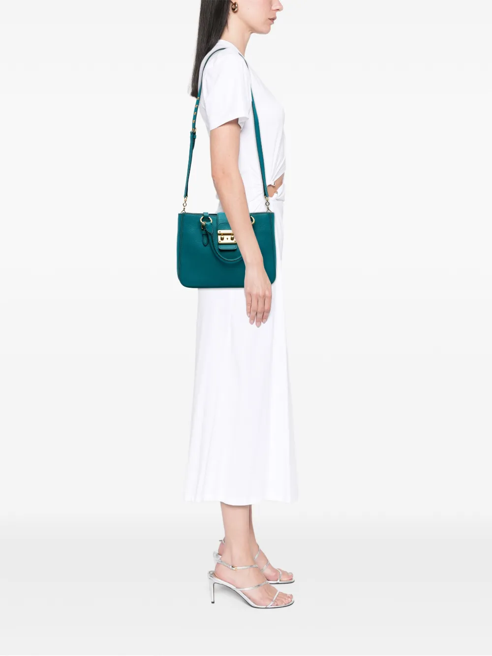 Miu Miu Pre-Owned satchel-taske i gedeskind fra 2010-2025 | Pre-owned | Image 2