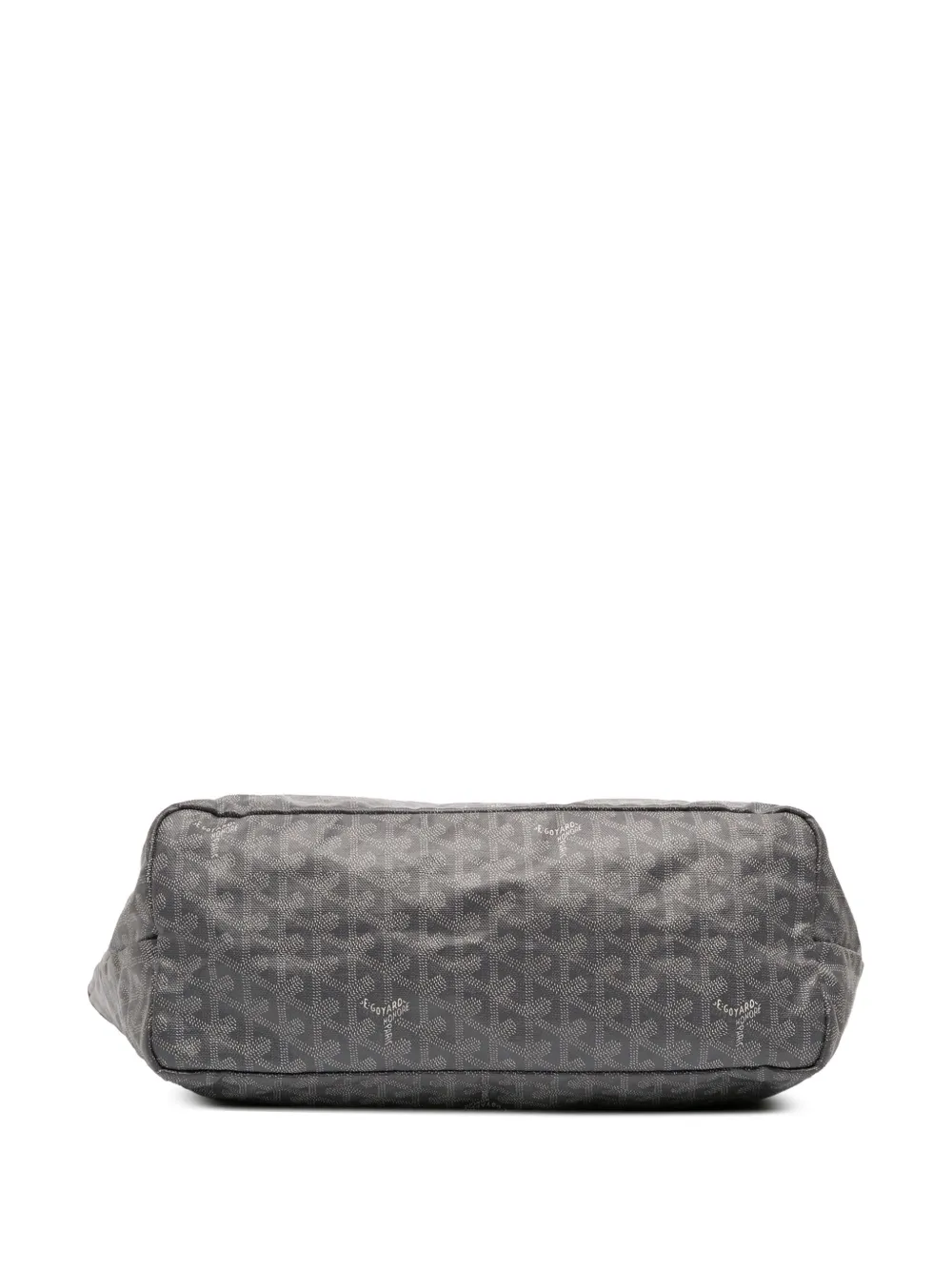 Pre-owned Goyard 2017 Ine Saint Louis Pm Tote Bag In Gray