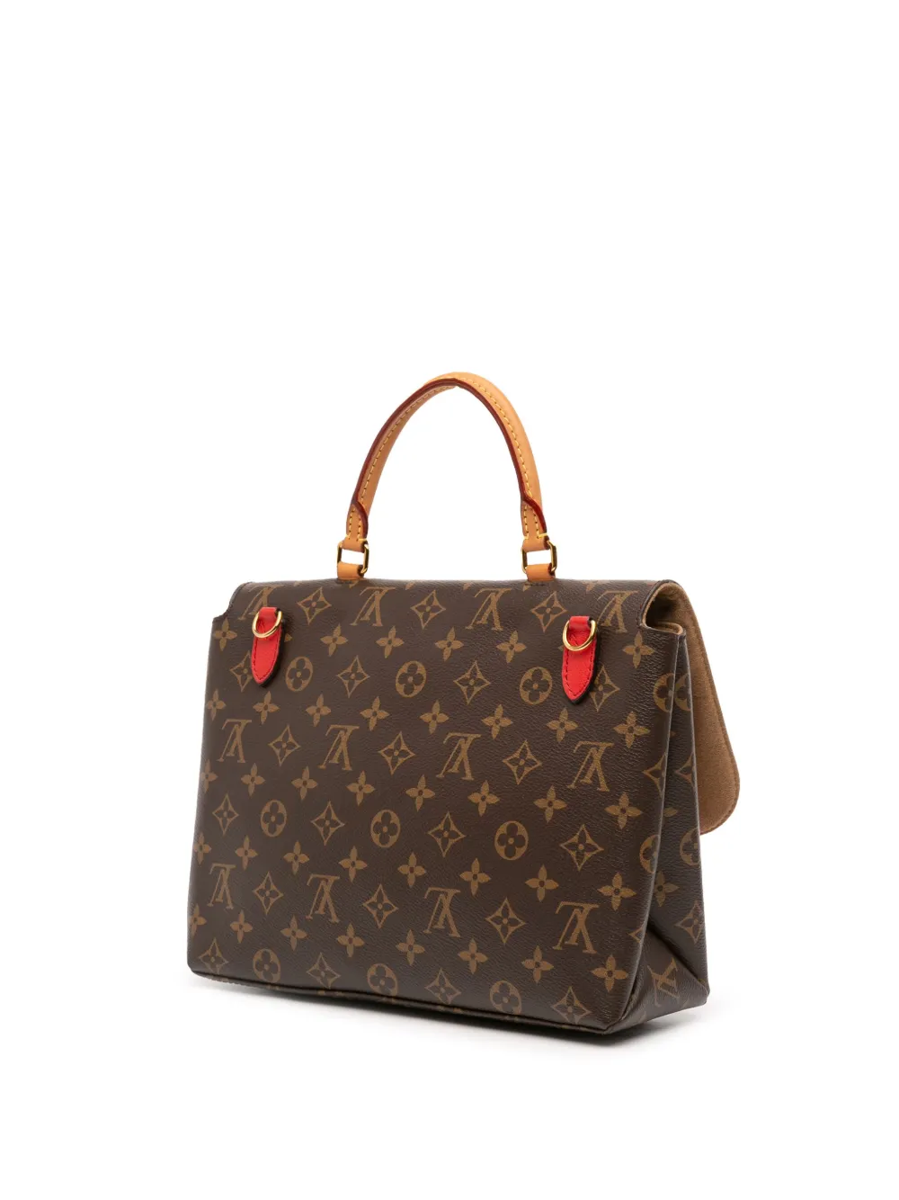 Pre-owned Louis Vuitton 2018 Monogram Marignan Satchel In Brown