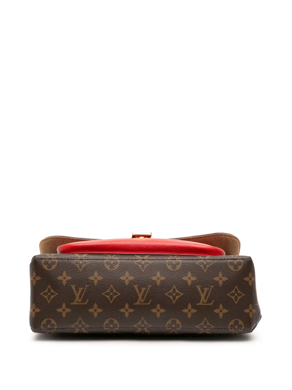 Pre-owned Louis Vuitton 2018 Monogram Marignan Satchel In Brown