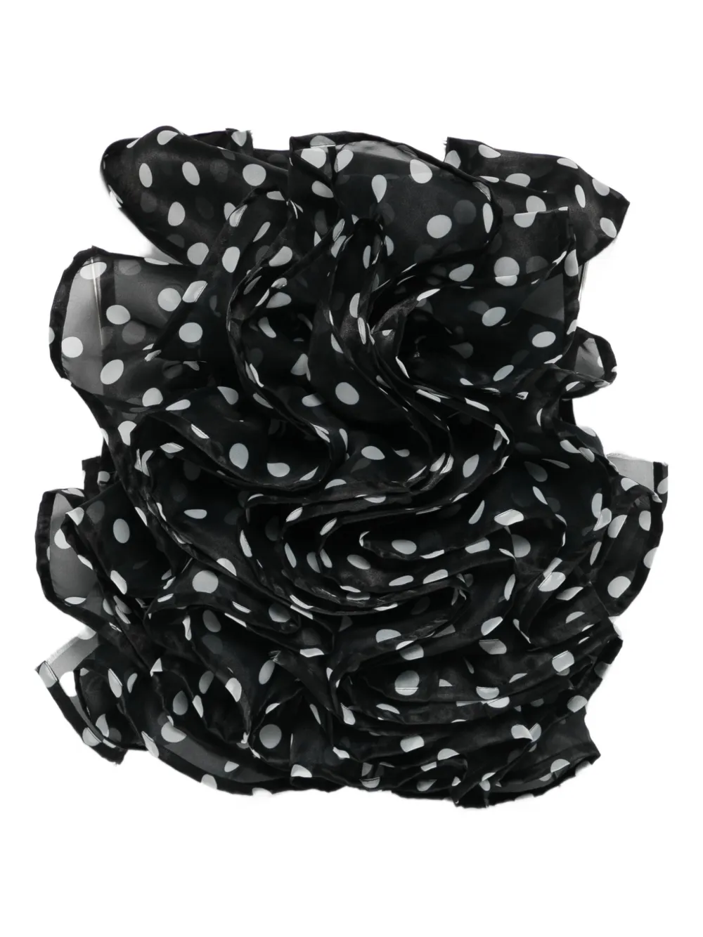 Viktor & Rolf Blusa a pois - Nero