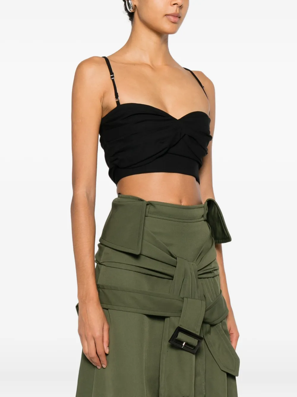 Viktor & Rolf Bralette met ruches Zwart