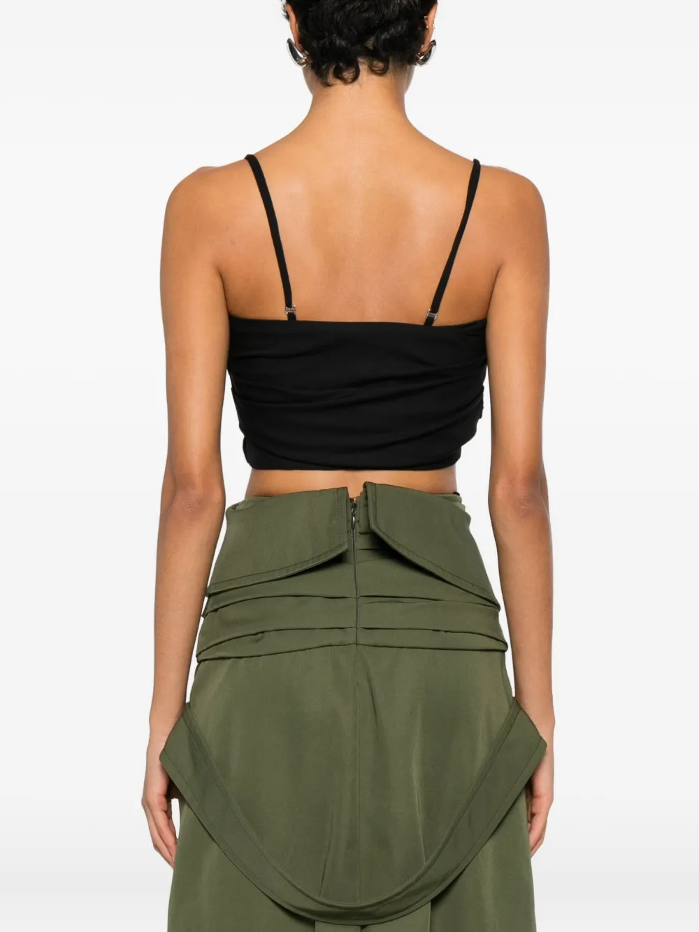Viktor & Rolf Bralette met ruches Zwart