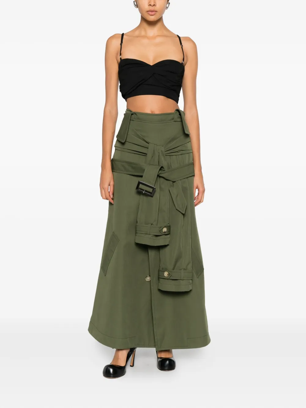 Viktor & Rolf Bralette met ruches Zwart