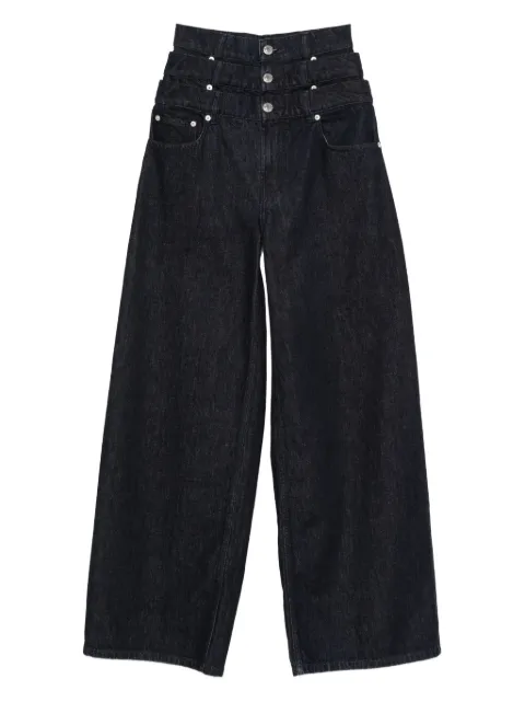 Viktor & Rolf layered triple jeans