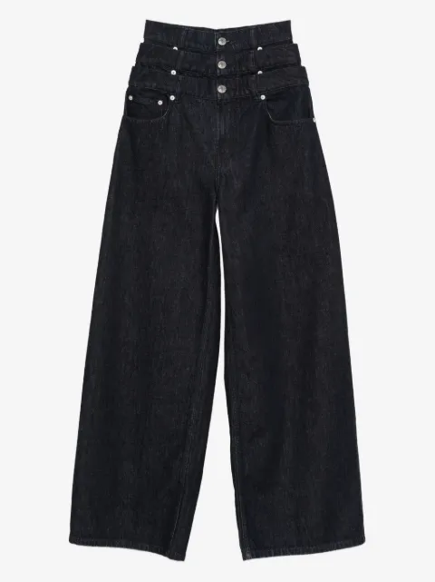 Viktor & Rolf layered triple jeans