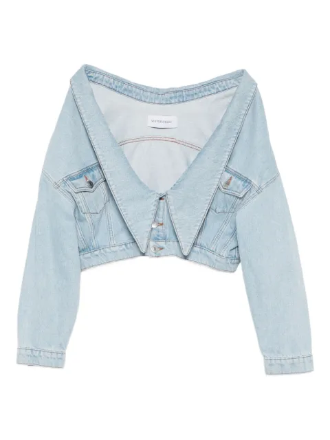 Viktor & Rolf collared denim jacket
