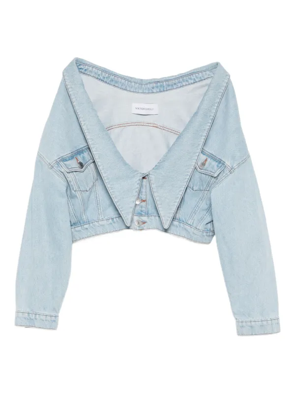 ジャケット・アウター VIKTOR & ROLF denim jacket size 40 32422217_62813772_600.jpg