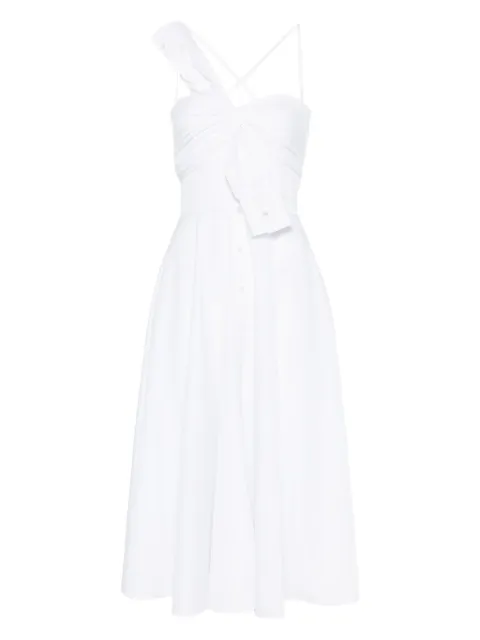 Viktor & Rolf bow drape midi dress