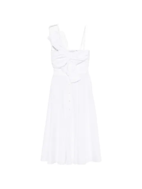 Viktor & Rolf bow-detail drape midi dress