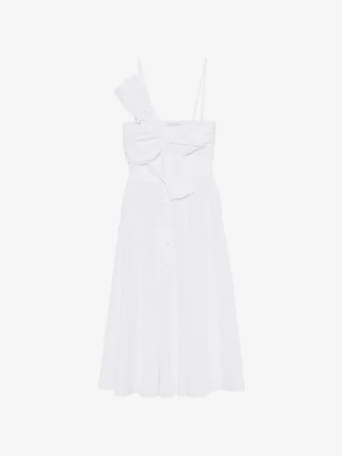 Viktor & Rolf bow-detail drape midi dress