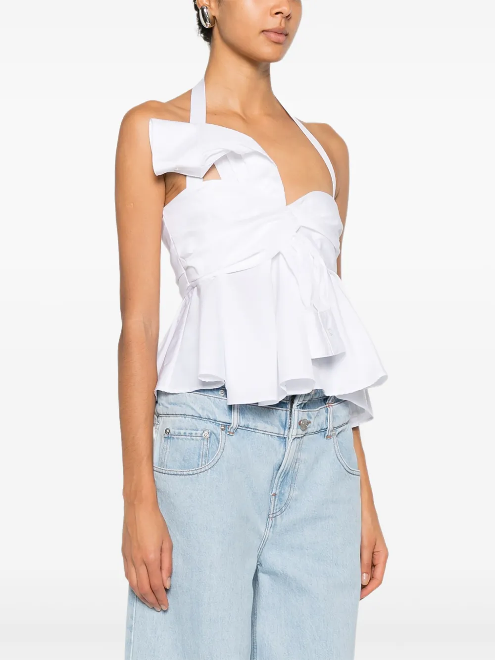 Viktor & Rolf Bralette met strikdetail Wit