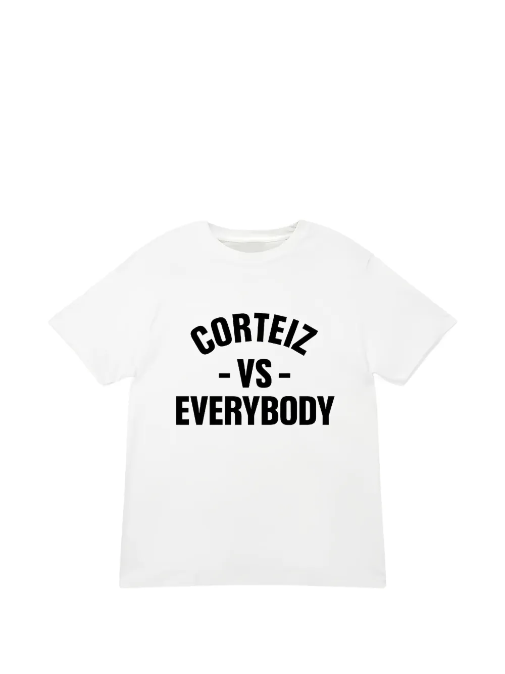 CORTEIZ logo-lettering crew-neck T-shirt