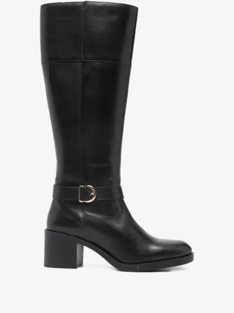Geox strap-detail boots