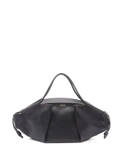 Loewe Pre-Owned 2000-2025 XL Shiny Calfskin Paseo tote bag