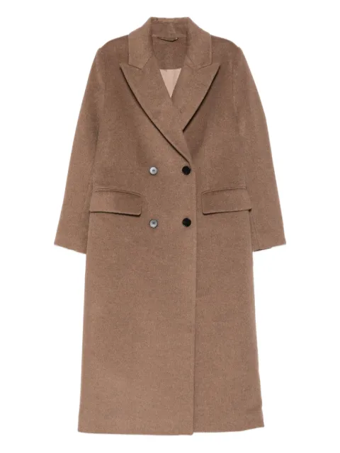 The Curated Collection double-breasted coat
