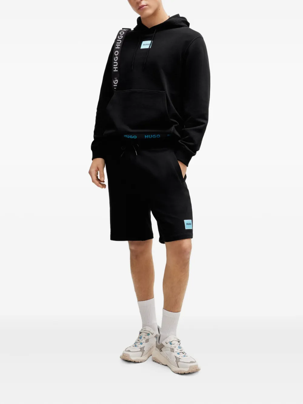 HUGO drawstring track shorts | Bermuda esportiva | Image 2