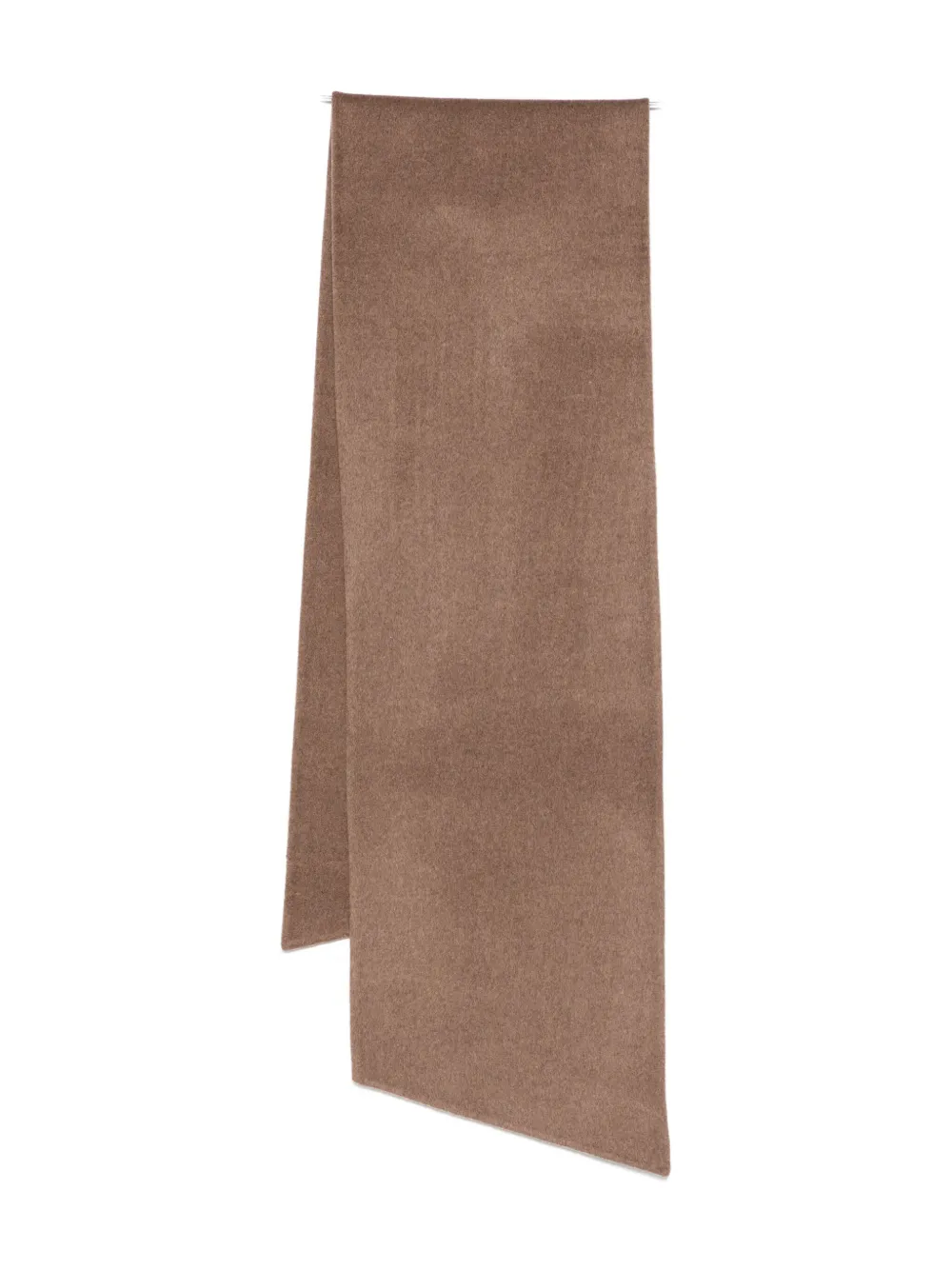 The Curated Collection Panelled Scarf In Brown