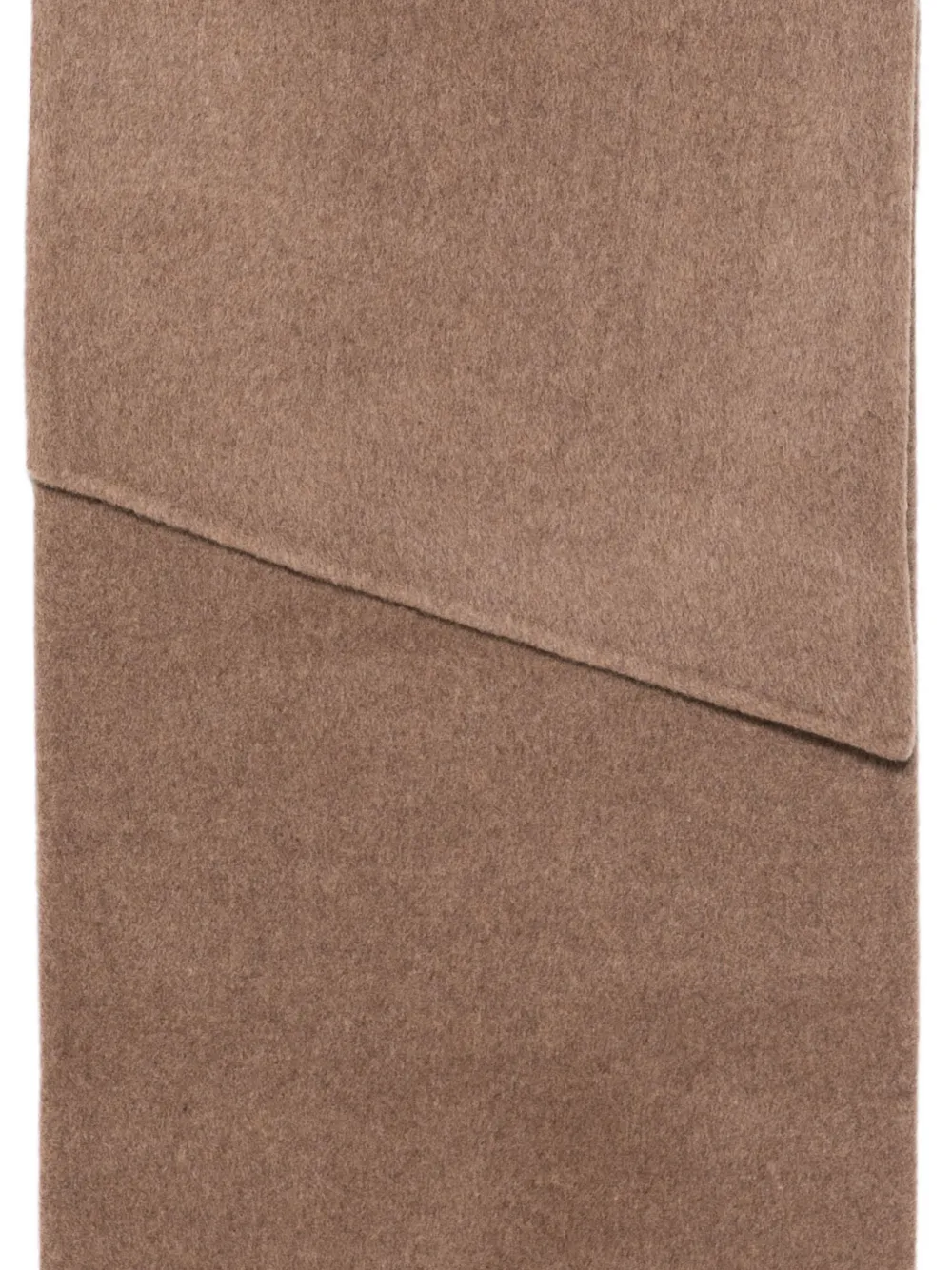  The Curated Collection Panelled Scarf - Brown 